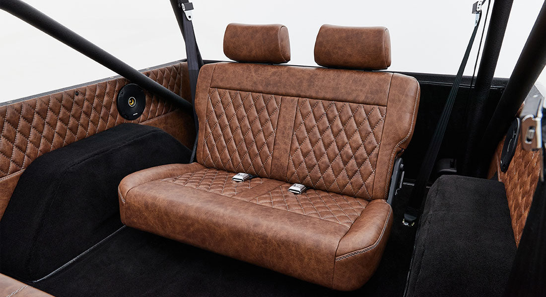 Classic Ford Bronco seating