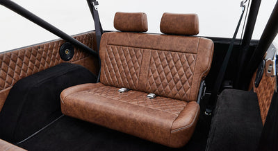 Classic Ford Bronco seating