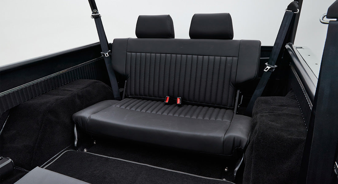 Classic Ford Bronco seating