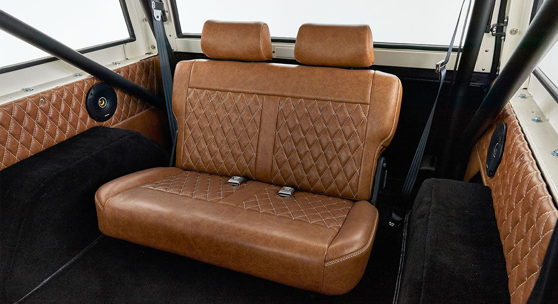 Classic Ford Bronco seating