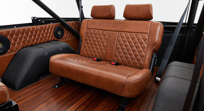 Classic Ford Bronco seating