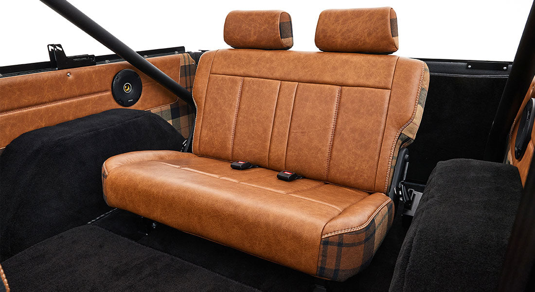 Classic Ford Bronco seating