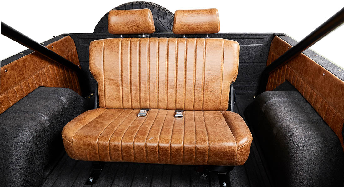 Classic Ford Bronco seating