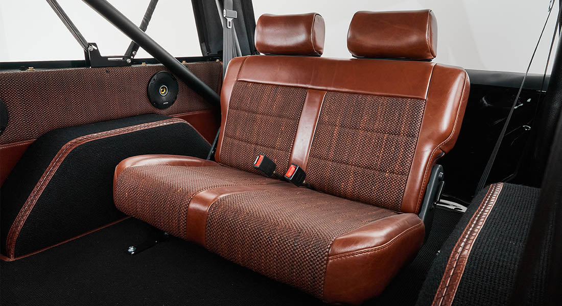 Classic Ford Bronco seating