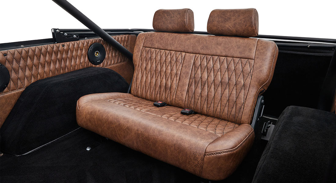Classic Ford Bronco seating