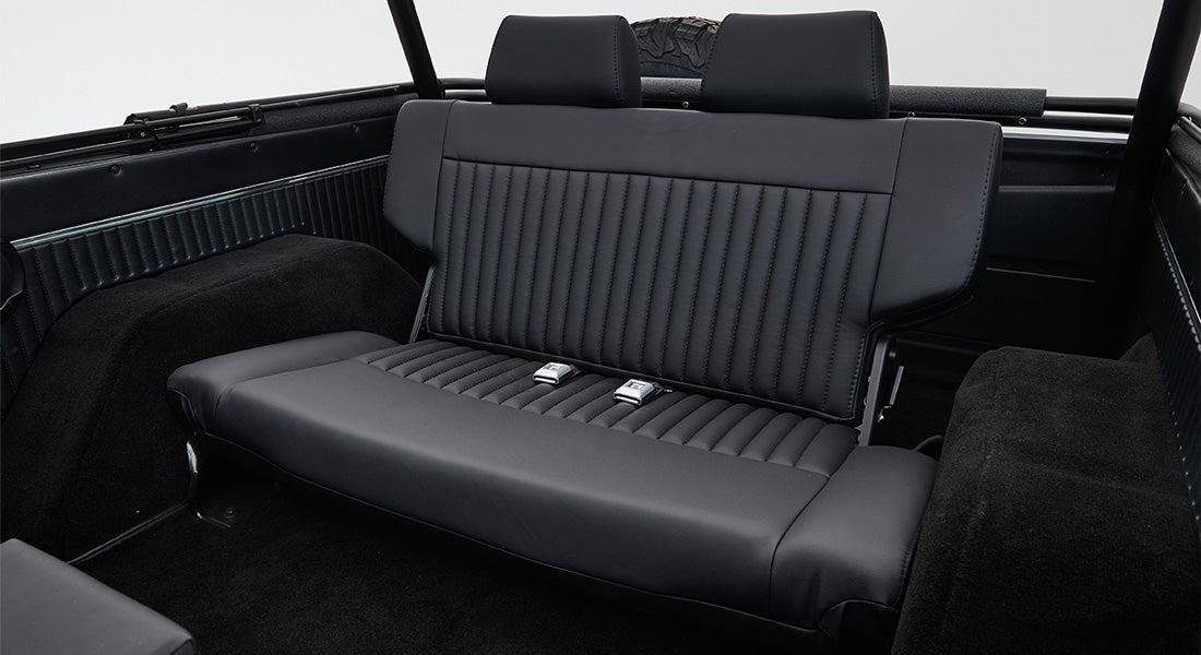 Classic Ford Bronco seating