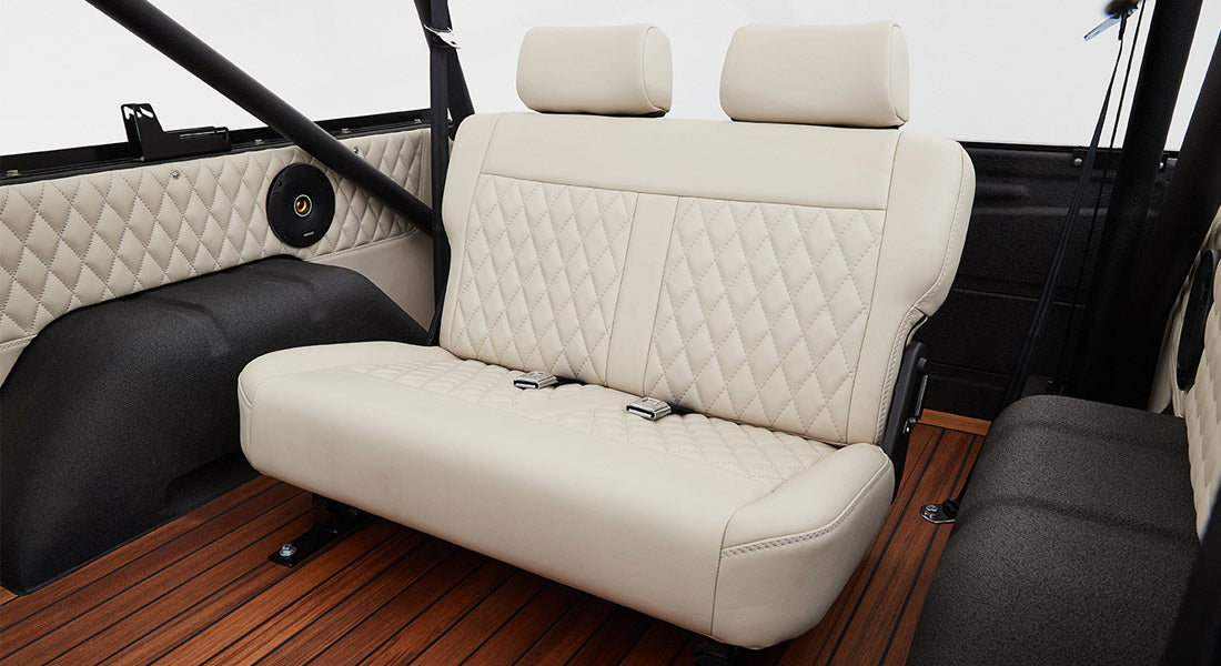 Classic Ford Bronco seating