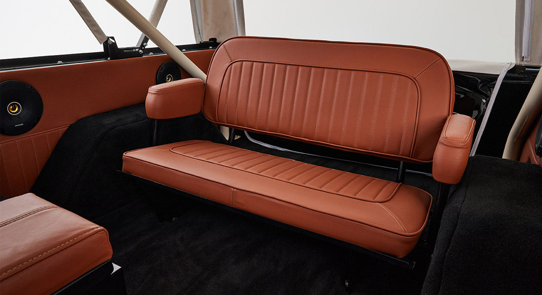Classic Ford Bronco seating