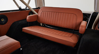 Classic Ford Bronco seating