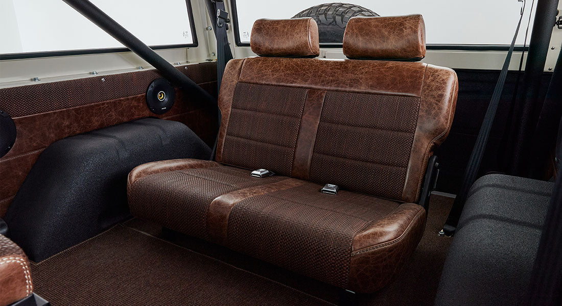 Classic Ford Bronco seating