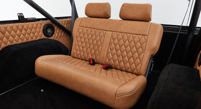 Classic Ford Bronco seating