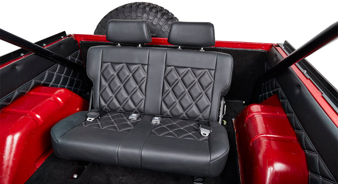 Classic Ford Bronco seating