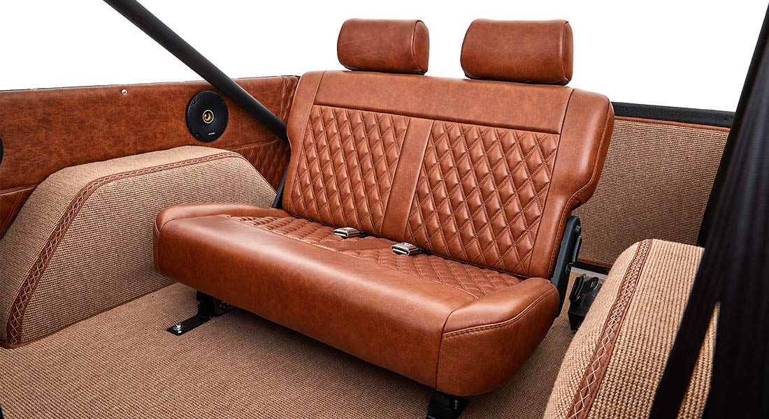Classic Ford Bronco seating