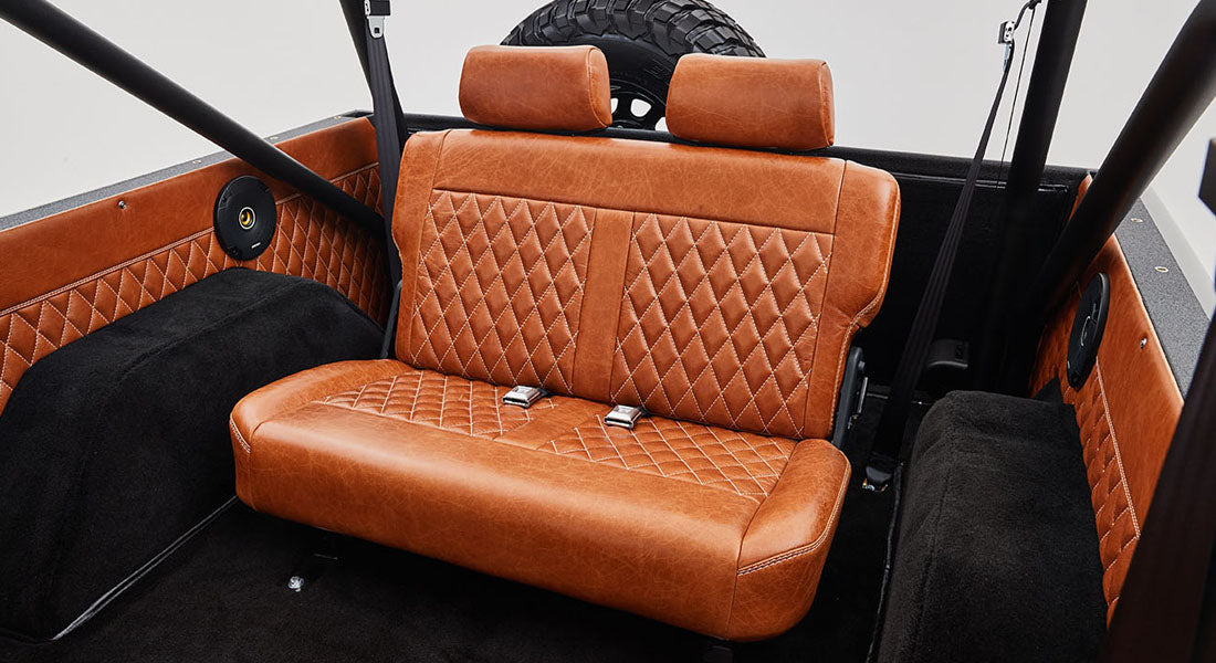 Classic Ford Bronco seating