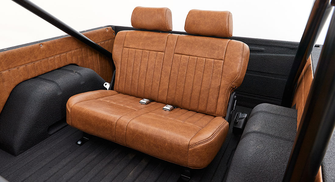 Classic Ford Bronco seating