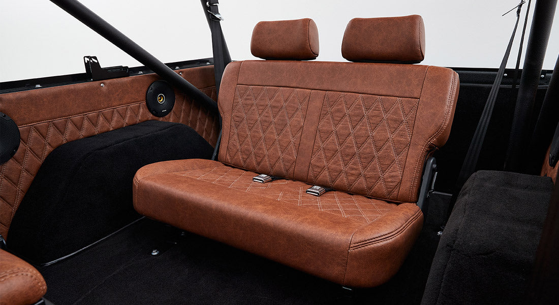 Classic Ford Bronco seating