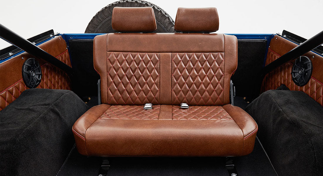 Classic Ford Bronco seating