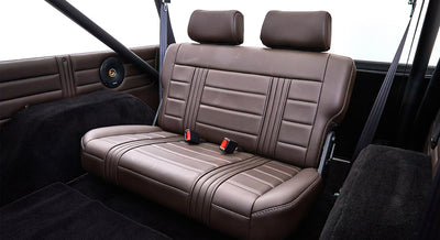 Classic Ford Bronco seating