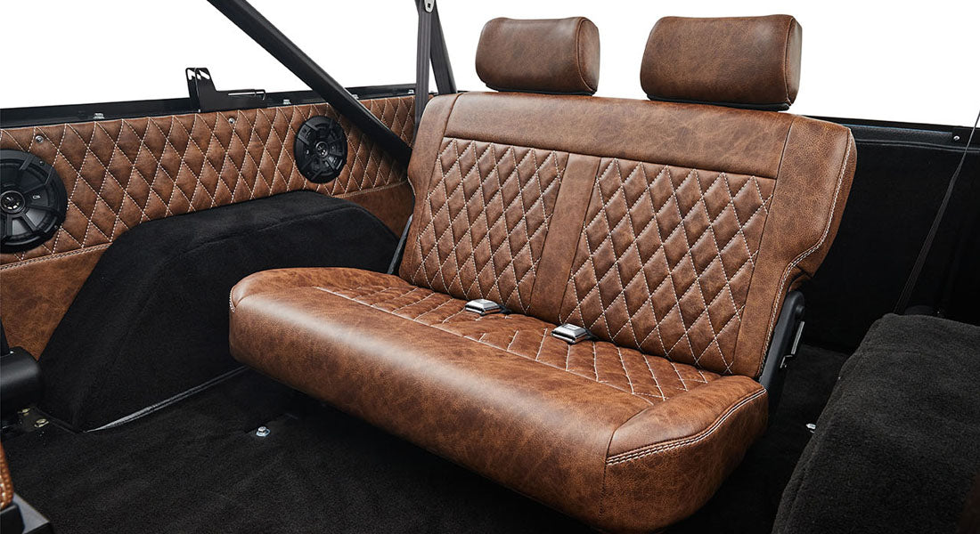 Classic Ford Bronco seating