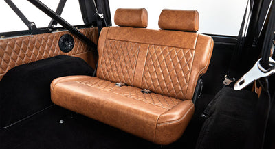 Classic Ford Bronco seating