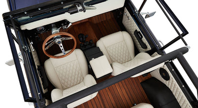 Classic Ford Bronco interior
