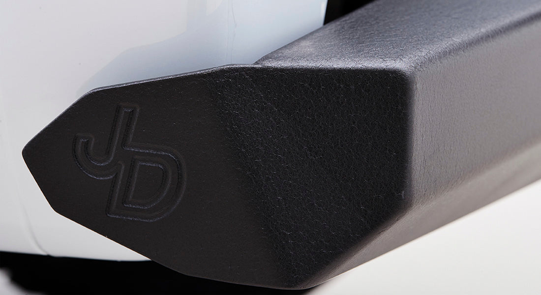Classic Ford Bronco bumper detail
