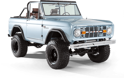 Classic Ford Bronco vehicle cutout