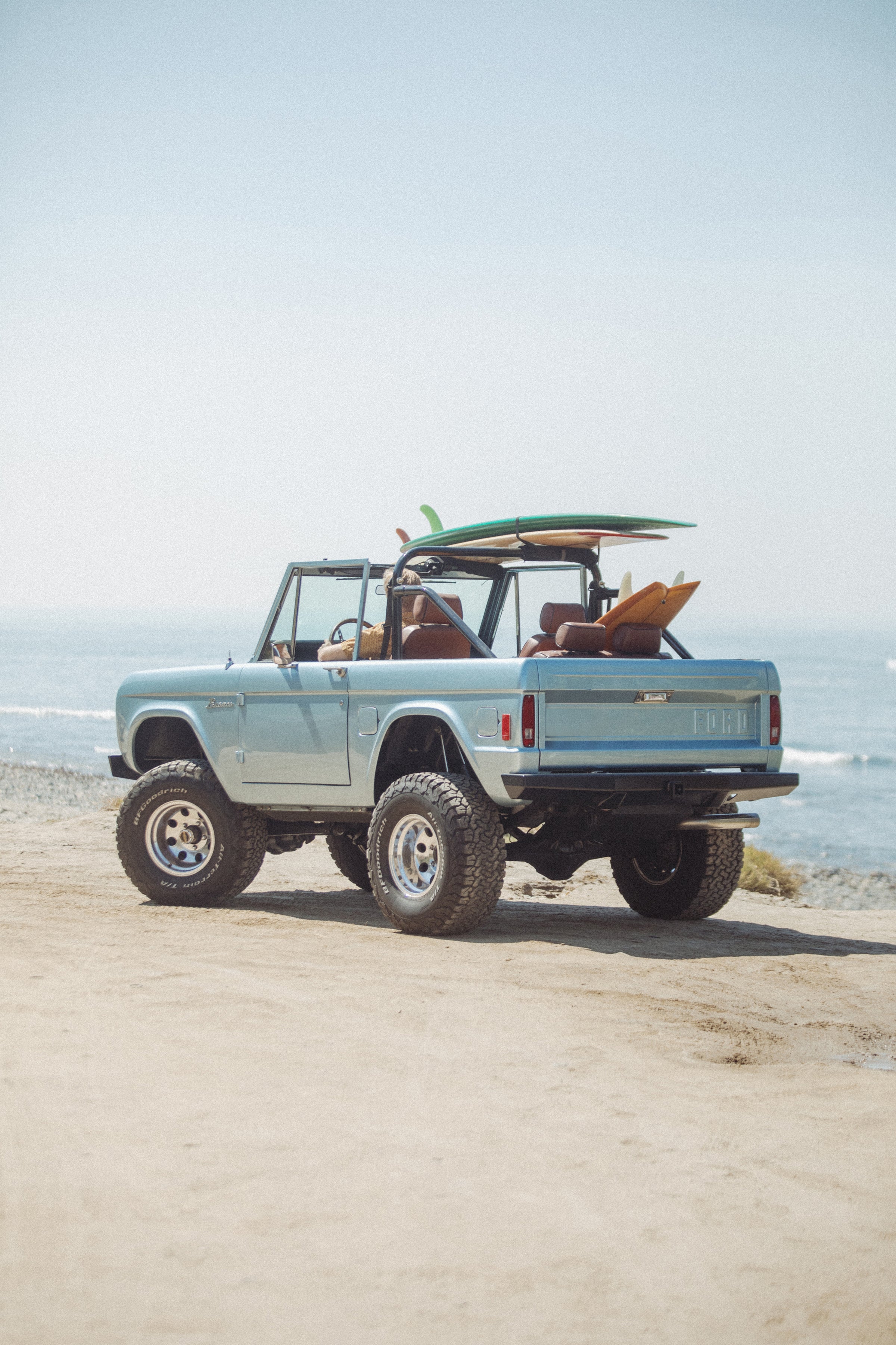 Classic Ford Bronco restoration standard detail