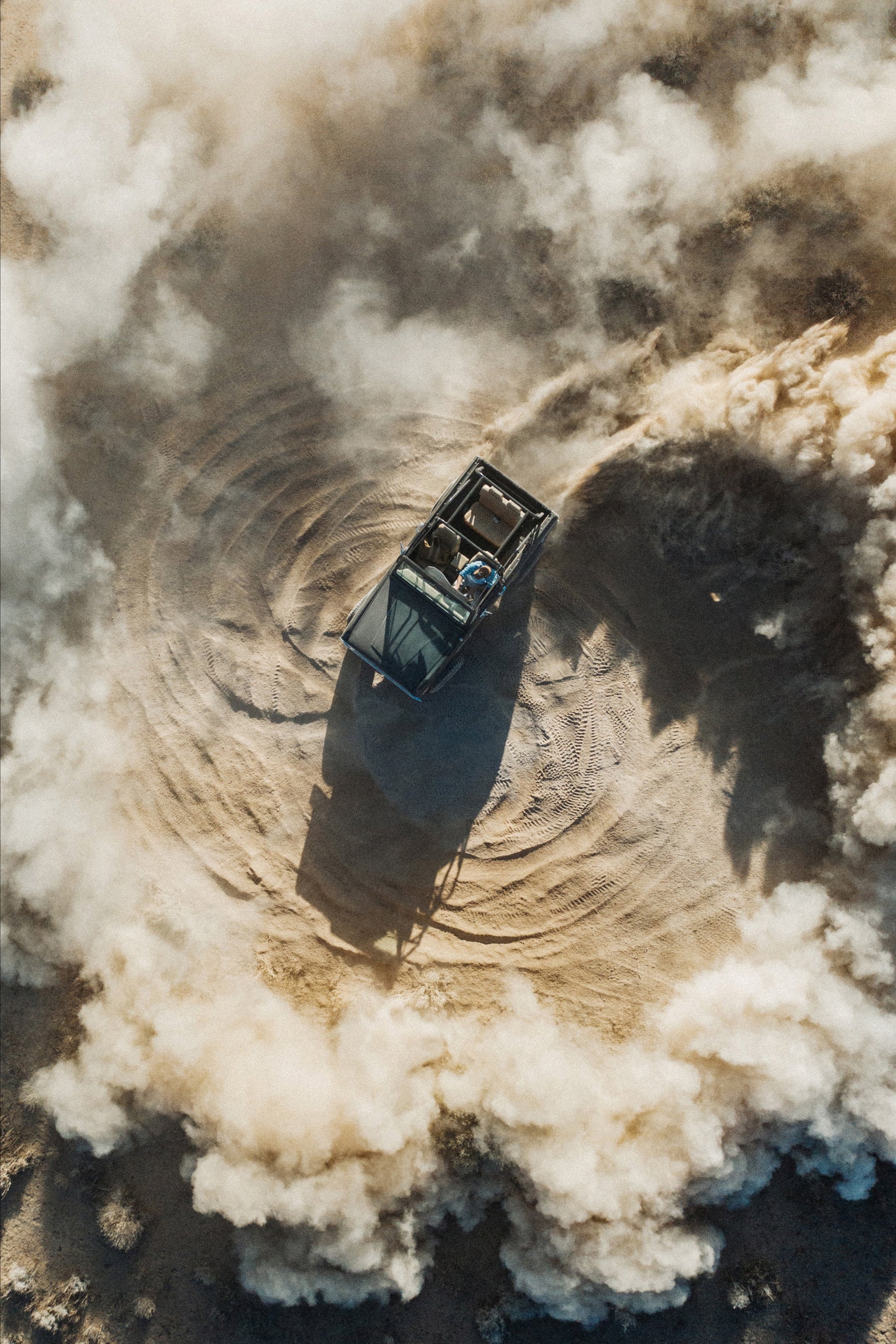 Classic Ford Bronco during the Freedom in the Hills story