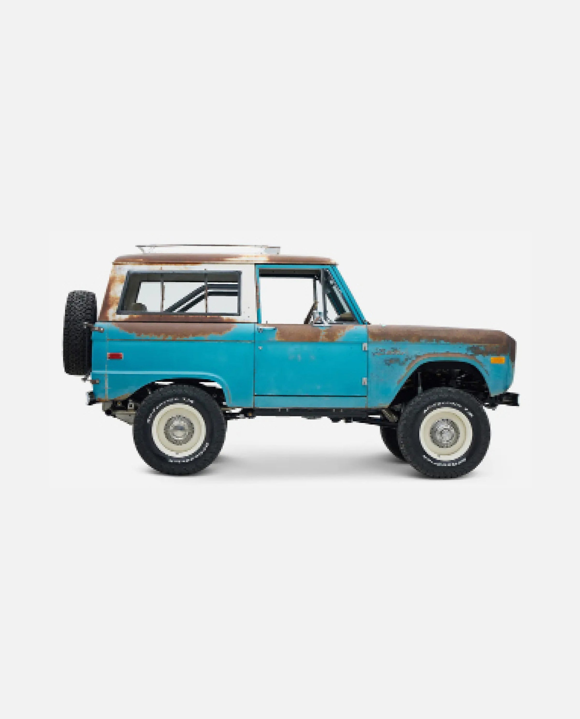 Classic Ford Bronco Patina Card series
