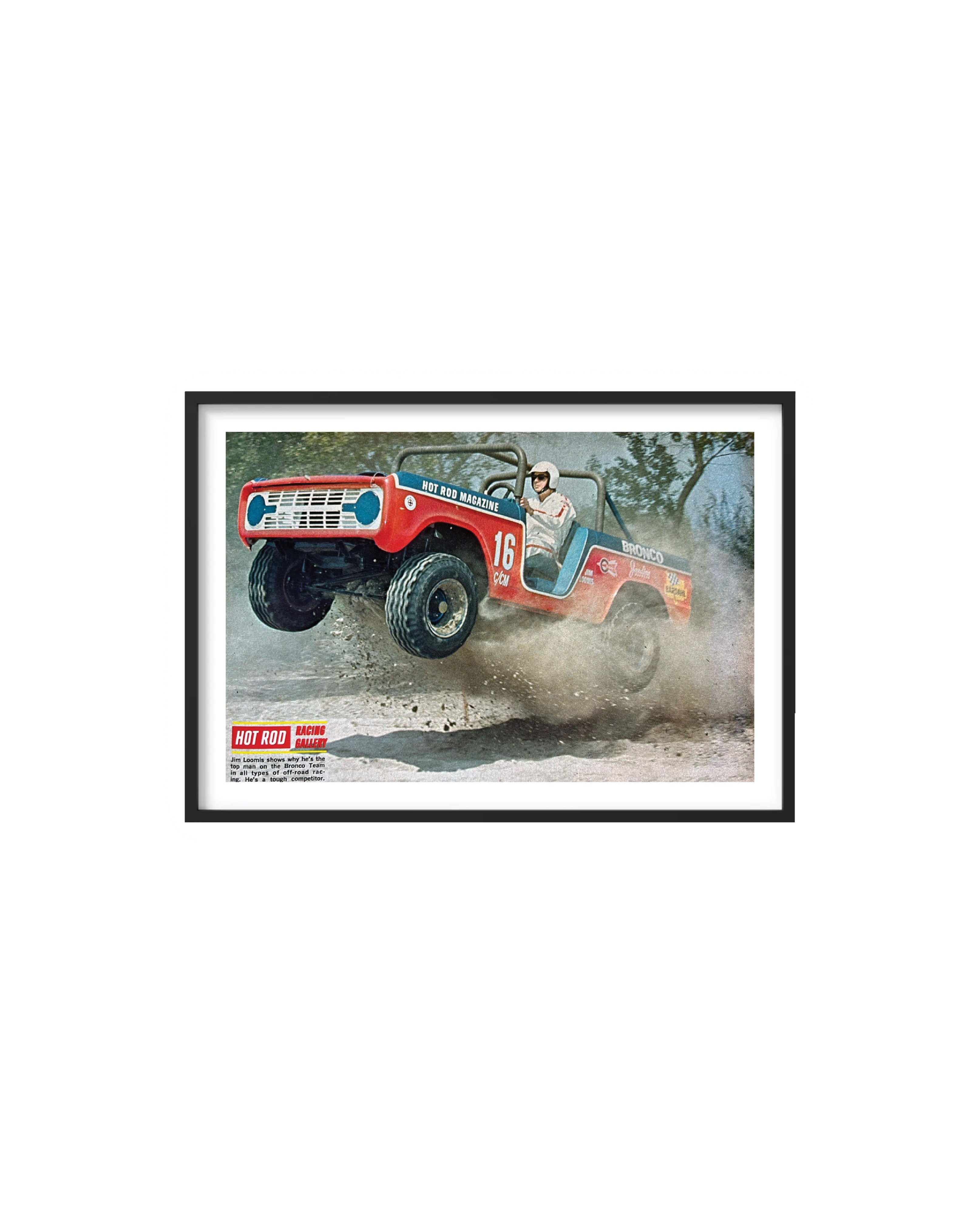 Vintage Bronco Hot Rod Ad