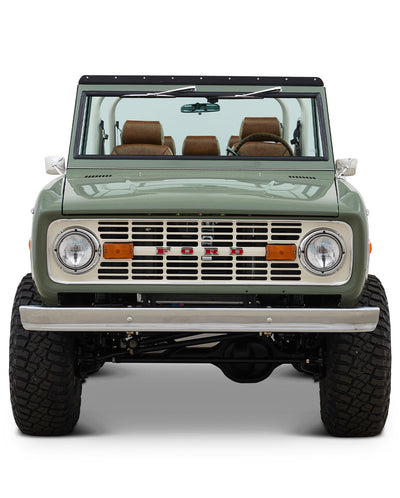Classic Ford Bronco front view