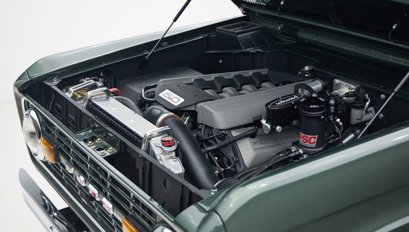 1973 classic ford bronco in highland green driver motor