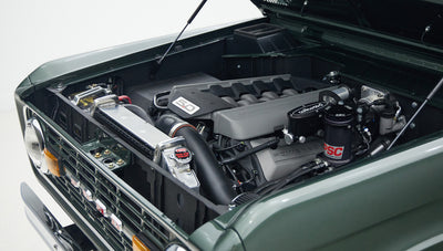 1973 classic ford bronco in highland green driver motor
