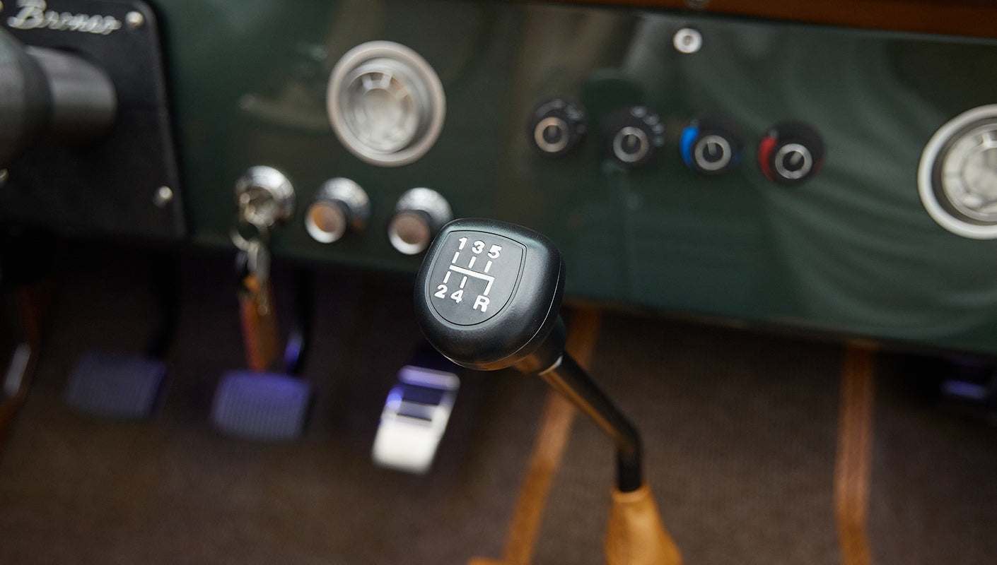 1973 classic ford bronco in highland green shifter