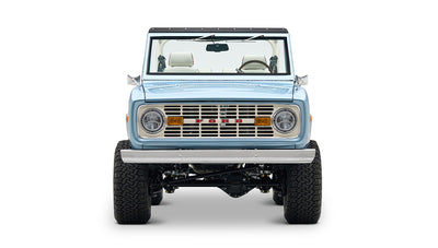 Classic Ford Bronco engine bay