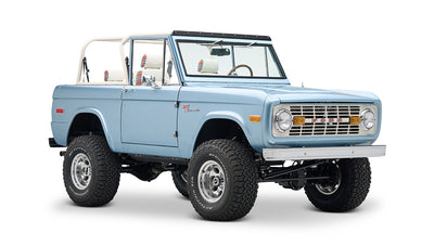 Classic Ford Bronco engine bay