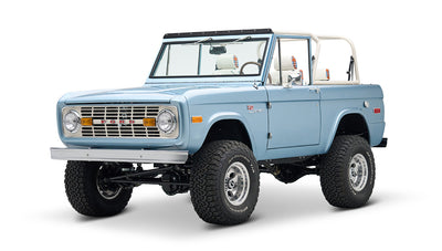 Classic Ford Bronco engine bay