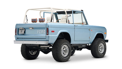 Classic Ford Bronco engine bay