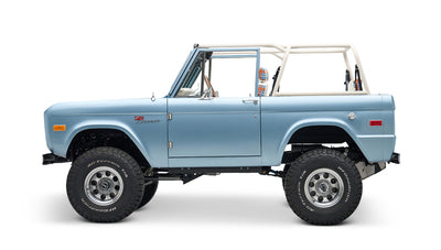 Classic Ford Bronco engine bay