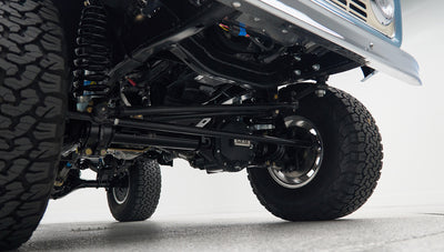 Classic Ford Bronco engine bay