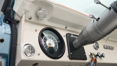 Classic Ford Bronco engine bay