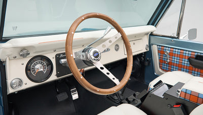 Classic Ford Bronco engine bay
