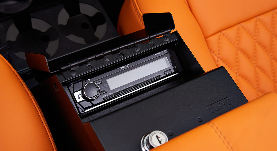 1974 Classic Ford Broncos Coyote Series Alys Beach with Orange Interior and black soft top