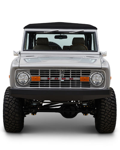 Classic Ford Bronco front view