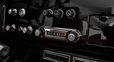 Classic Ford Bronco dashboard