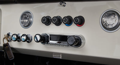 Classic Ford Bronco dashboard