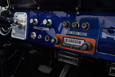 Classic Ford Bronco dashboard
