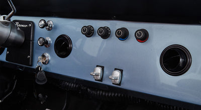 Classic Ford Bronco dashboard