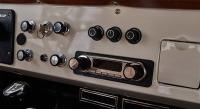 Classic Ford Bronco dashboard
